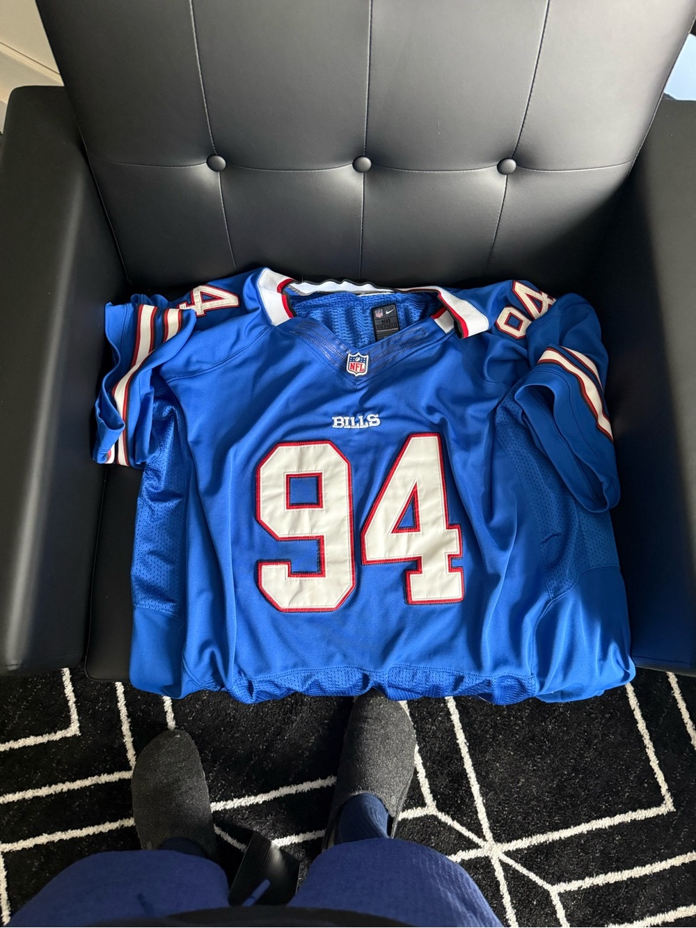 Mario willliams 4xl Buffalo Bills #94 Blue NFL Jersey